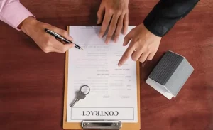 contrat location bail signature