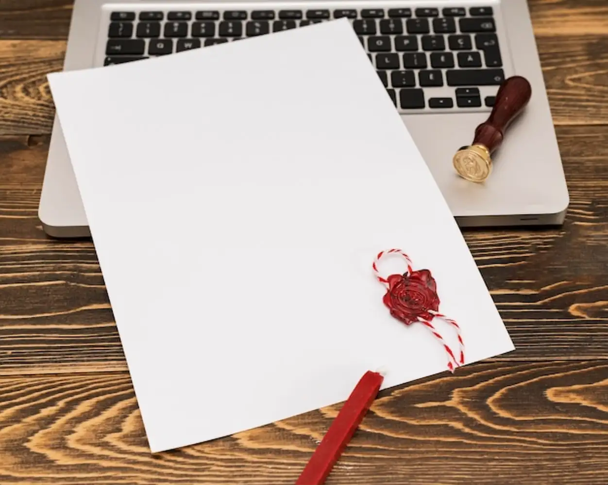 Graduation diploma certificate copy space