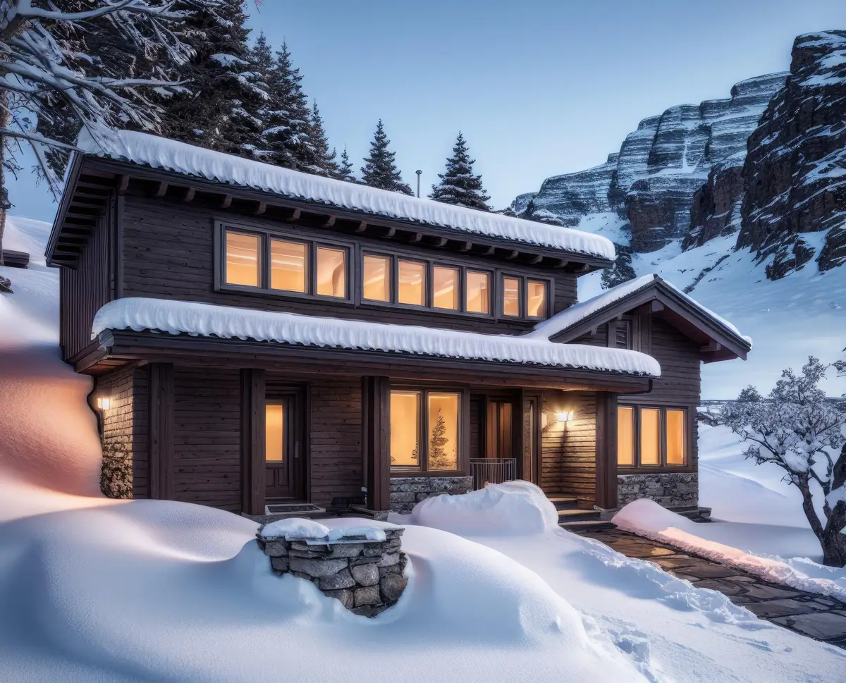 chalet luxe neige Megève