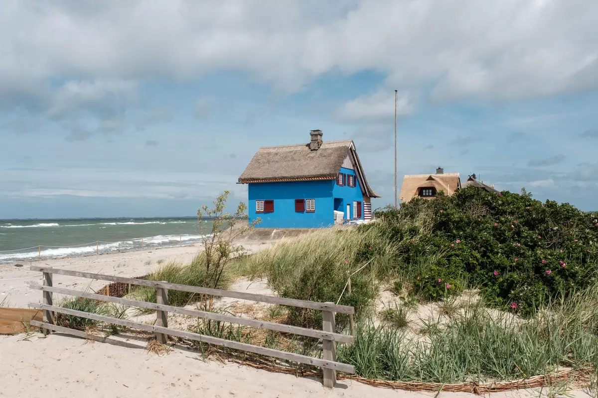 maison plage Ouistreham Normandie