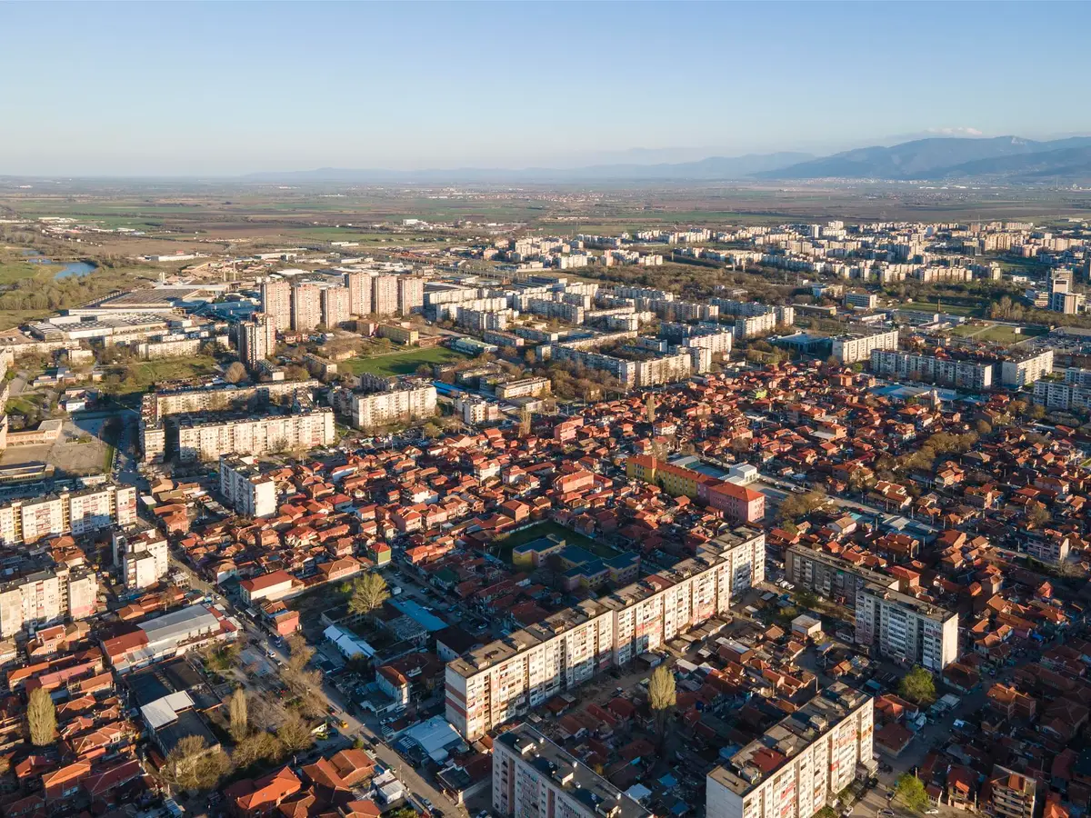 vue aerienne toulouse immeubles