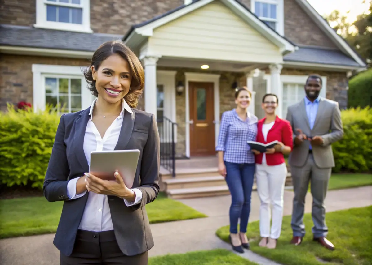 agent immobilier maison