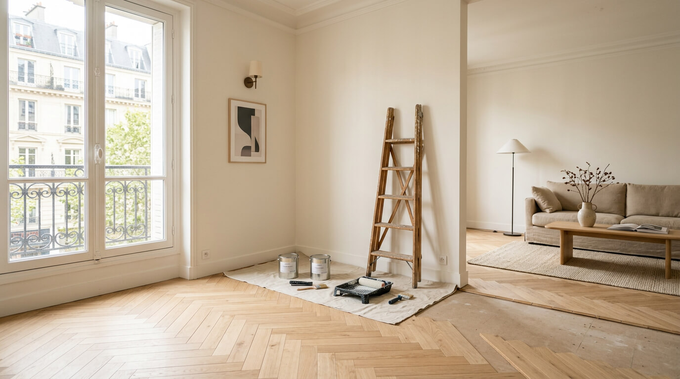 Appartement en travaux
