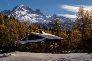 chalet alpin montagne