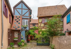 maison colmar rues alsace
