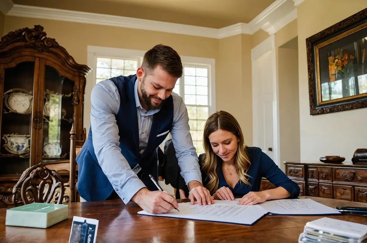 notaire signature logement ancien
