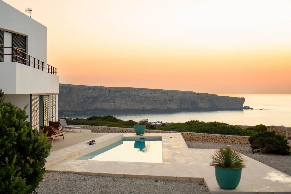 villa mediterranean sea view